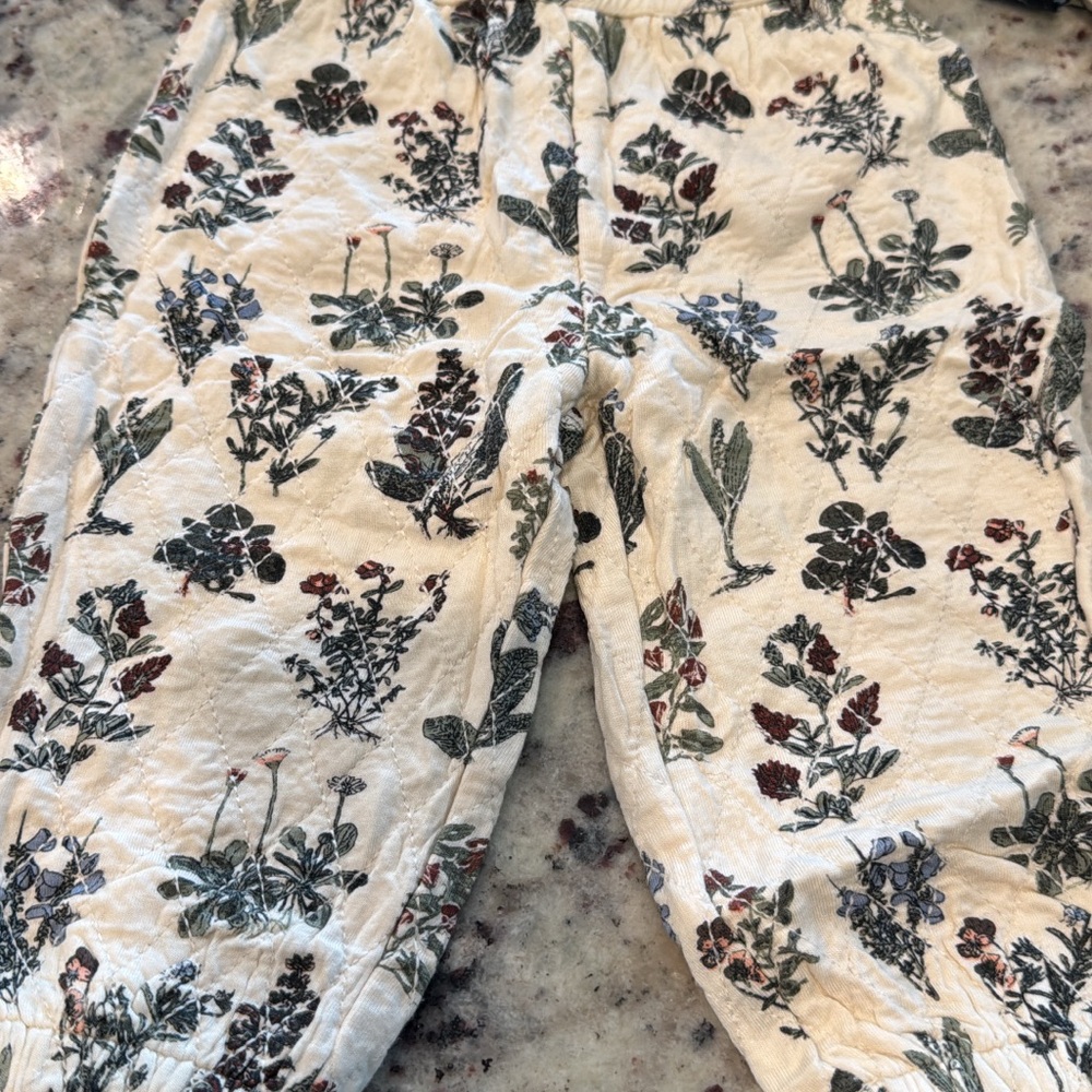 Kate Quinn Litho Floral Pants